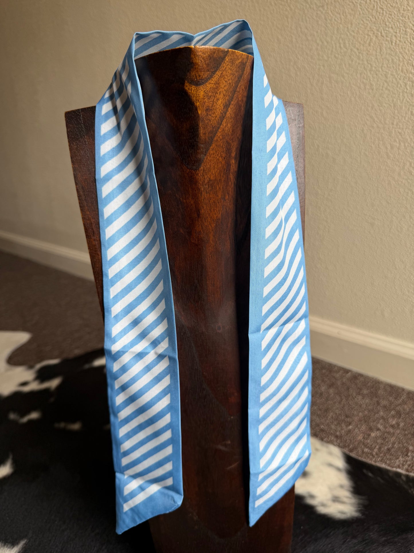 Baby Blue Stripe Twilly