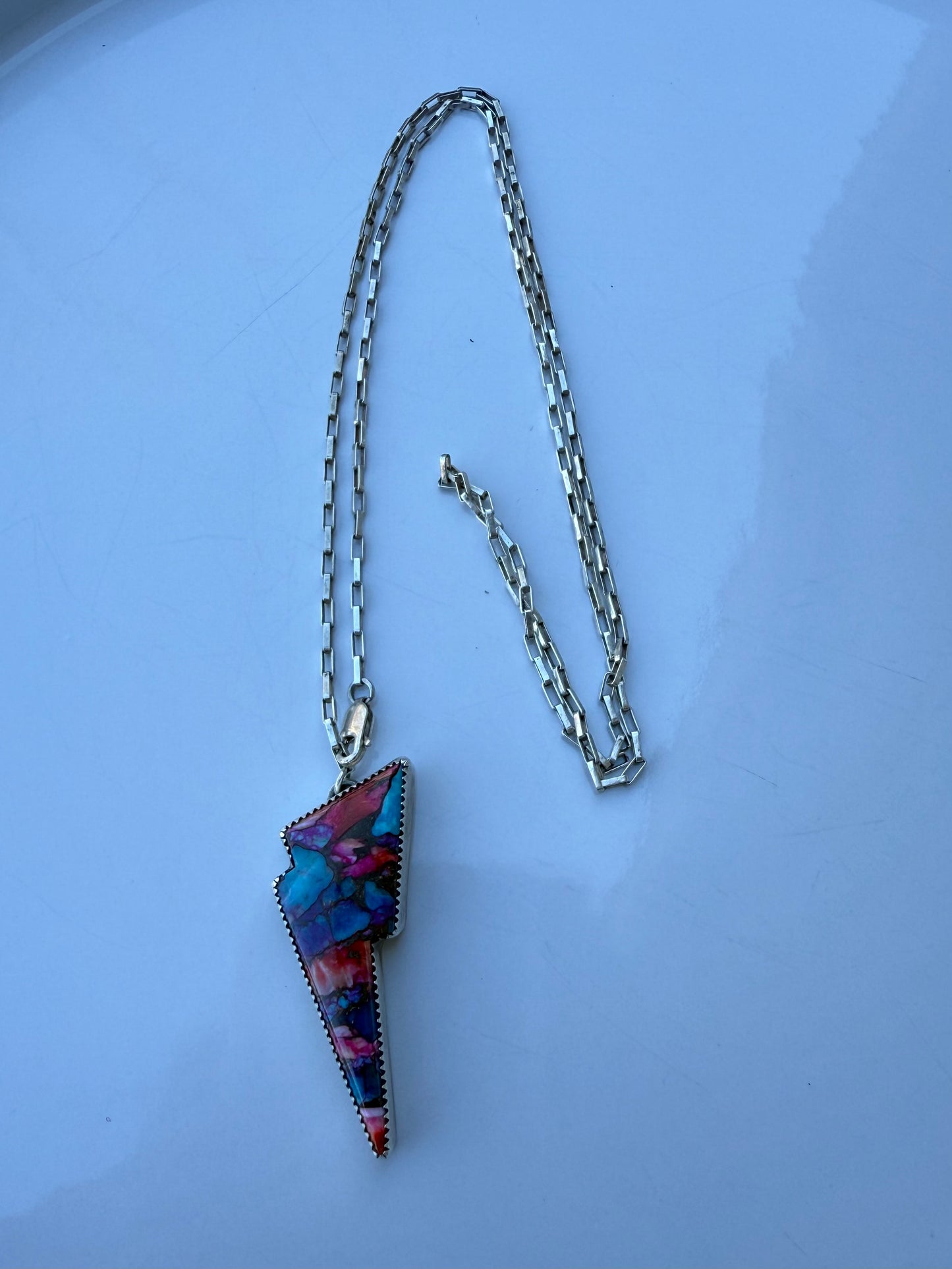 Pink Dahlia Lightning Bolt