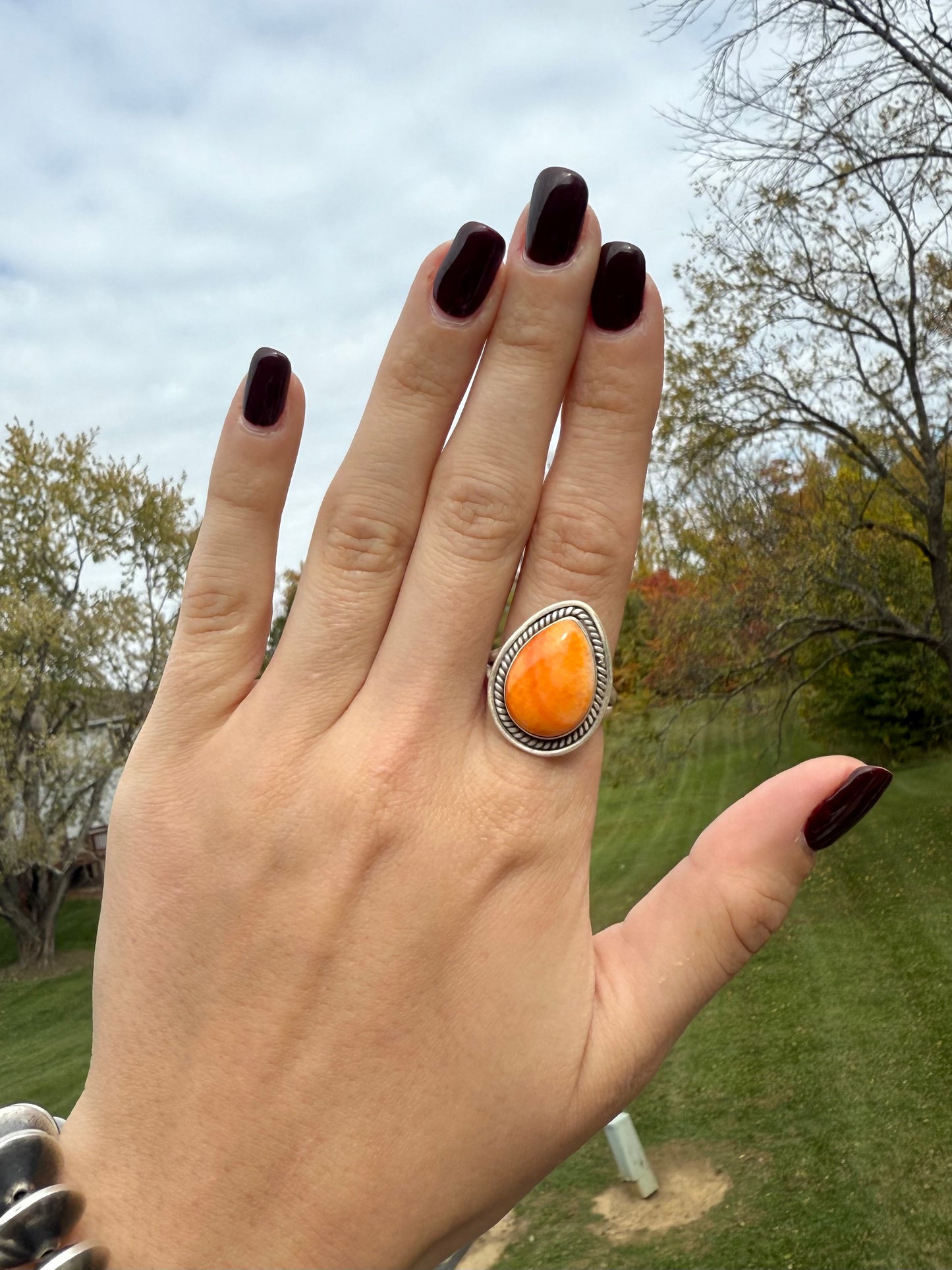 Orange Spiny, Size 9