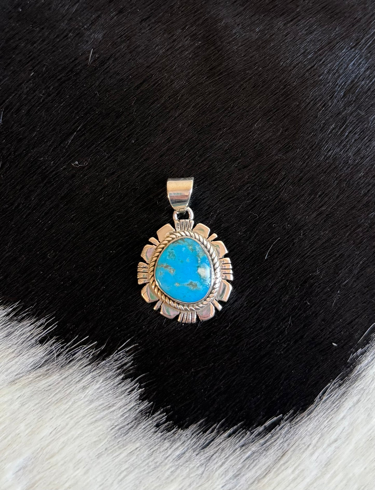 Kingman Turquoise Pendant