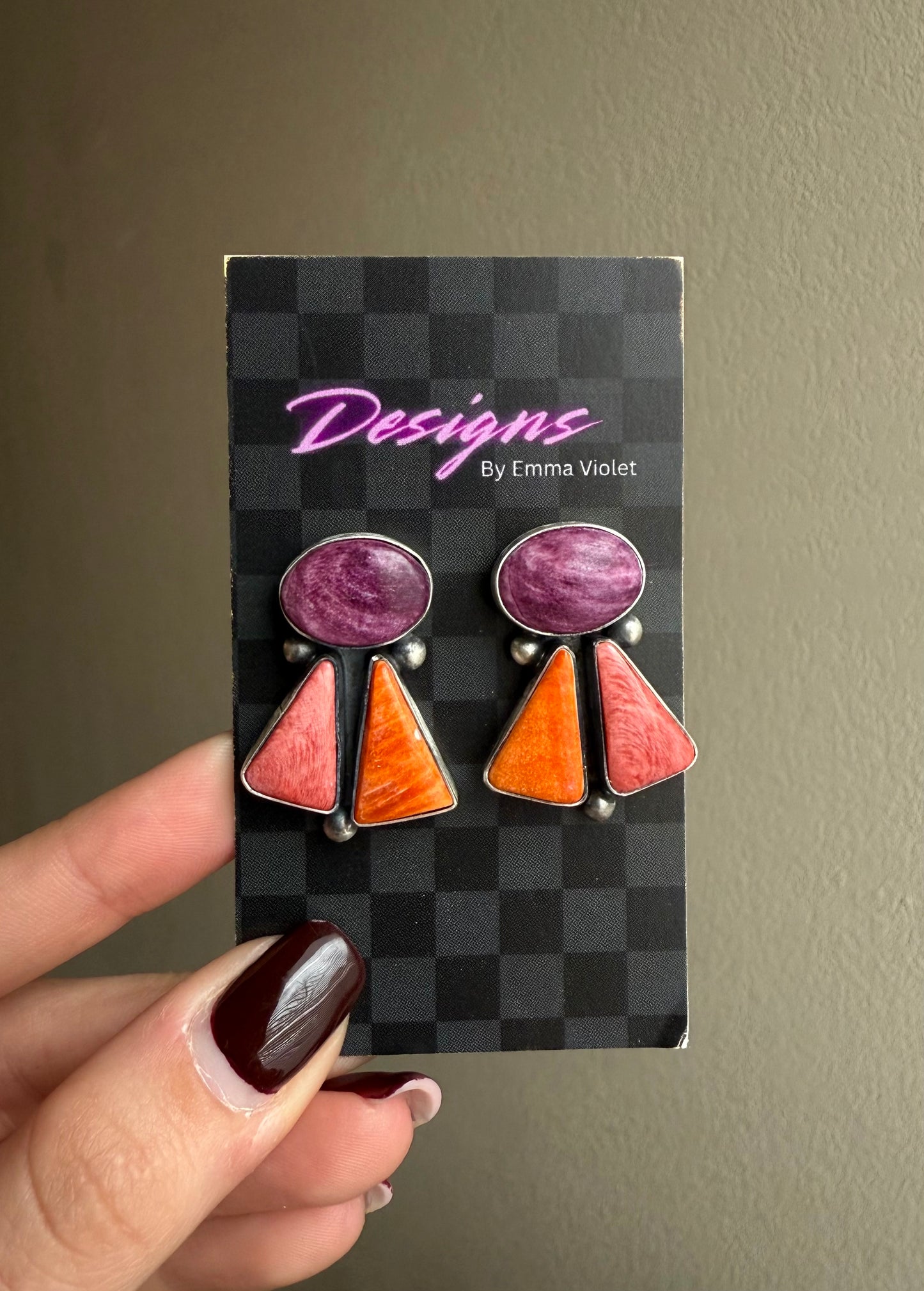 Multi Stone Cluster Studs