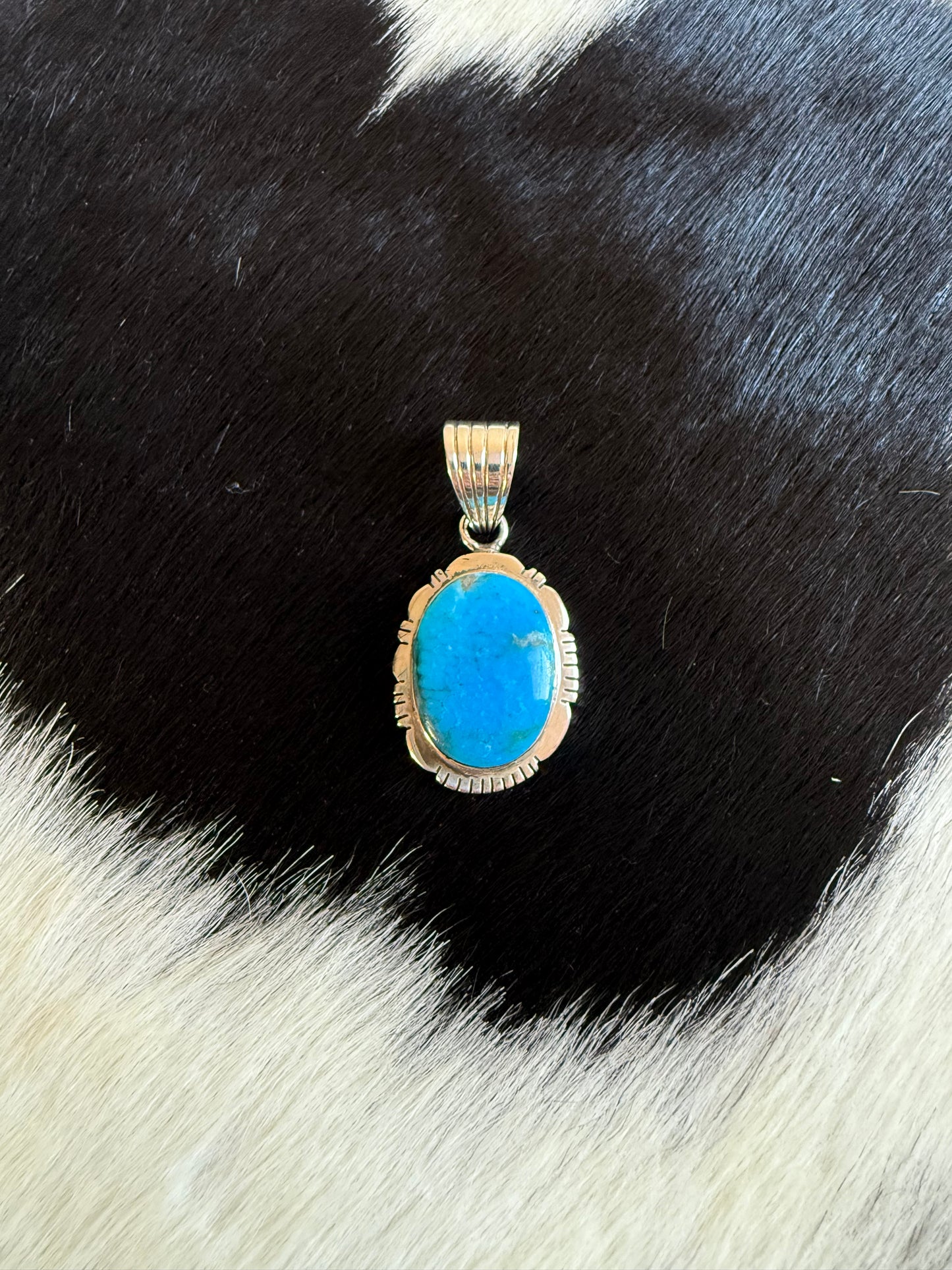 Kingman Turquoise Pendant