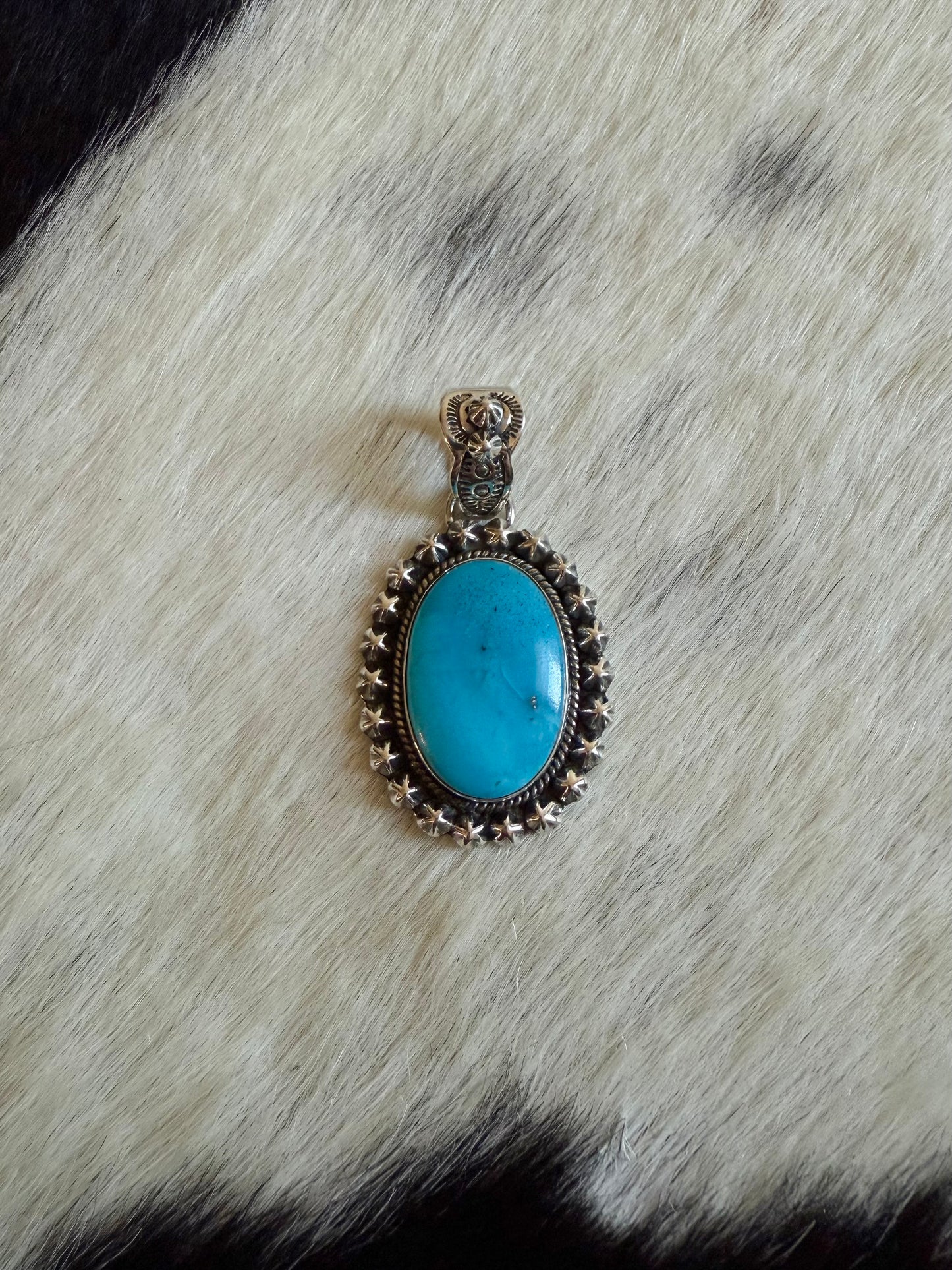 Kingman Turquoise Pendant