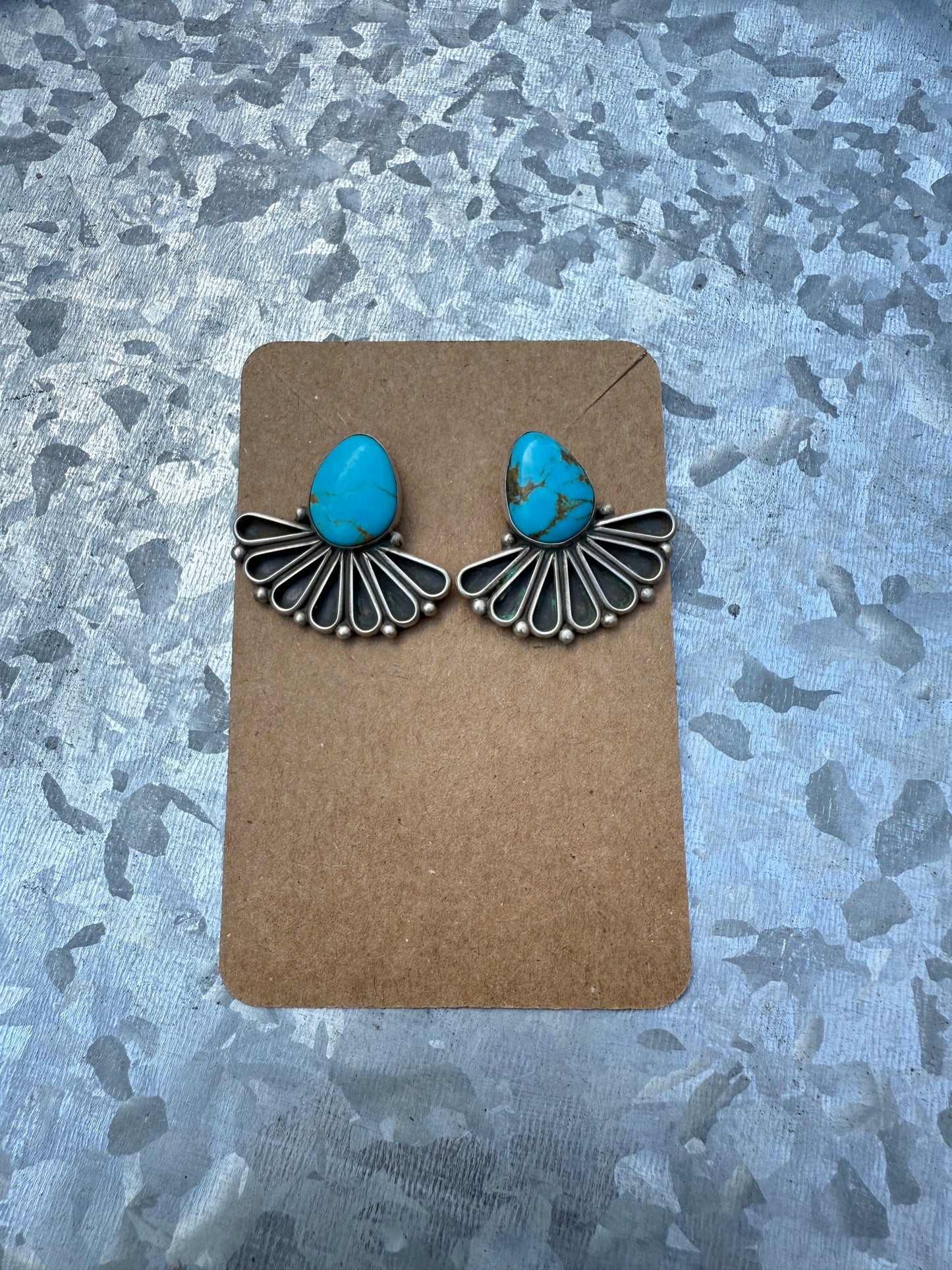 Kingman Dangle Studs