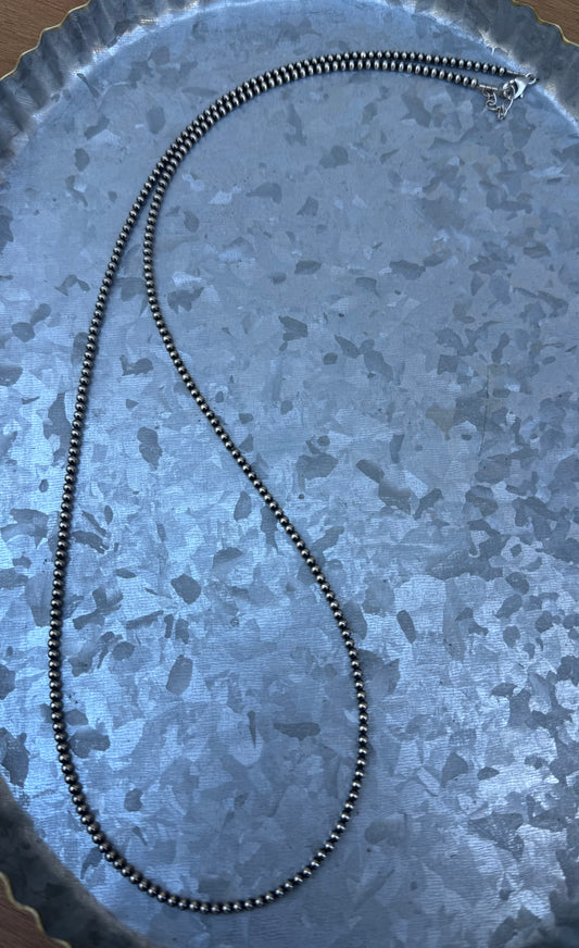 4mm Sterling Silver Pearls