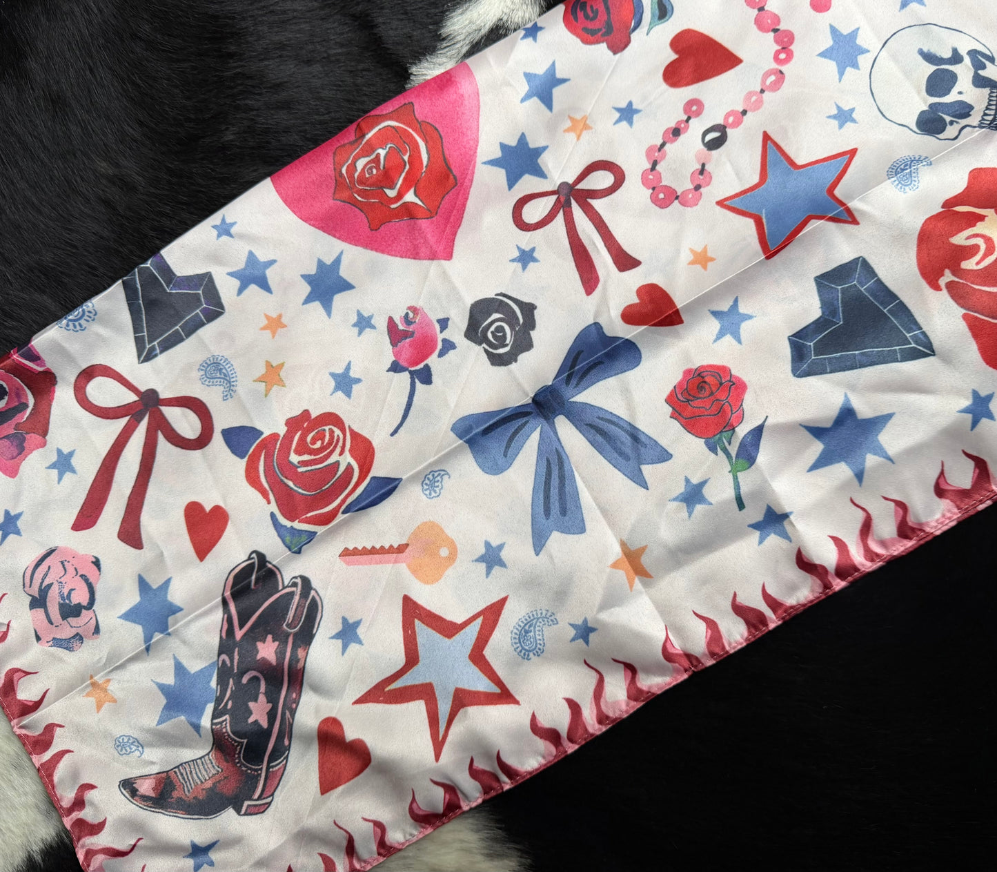 Colorful Retro Wild Rag