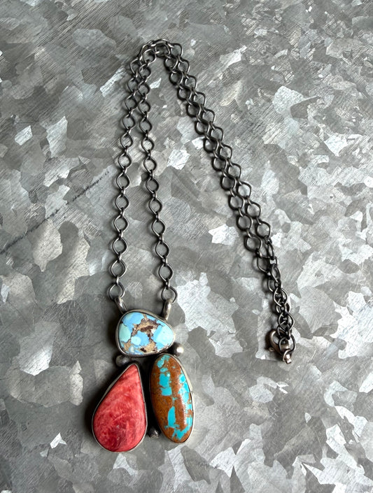 Multi Stone Necklace
