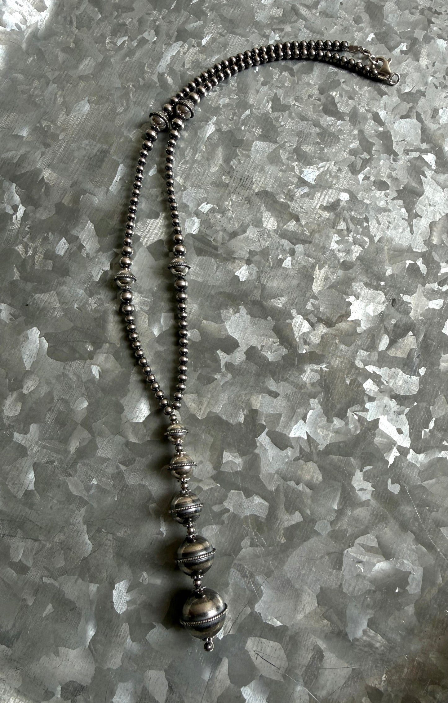 Handmade Pearls, Graduated Lariat