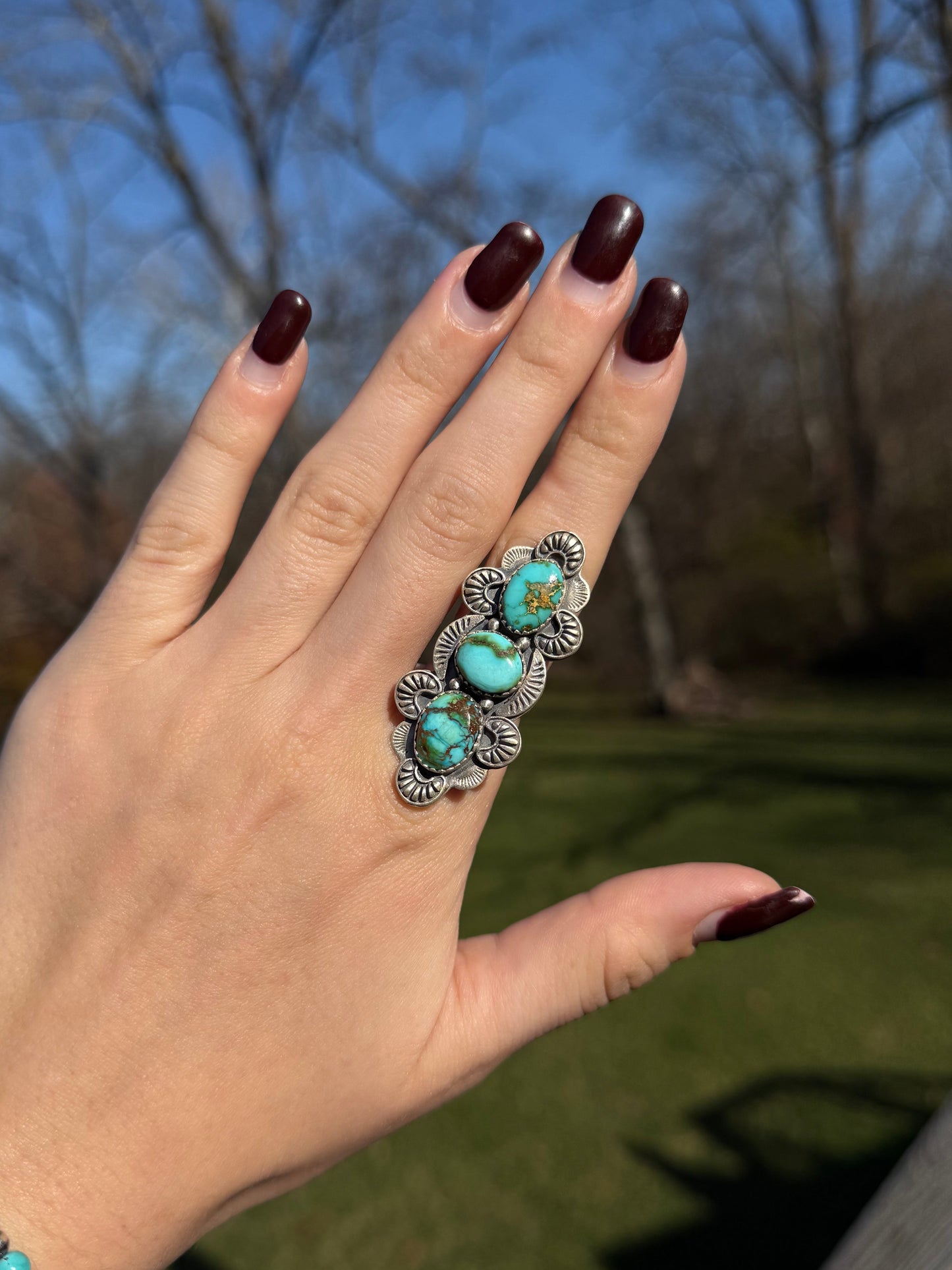 Sonoran Gold 3 Stone, adjustable