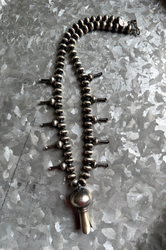 ALL Handmade Pearls and Squash Necklace