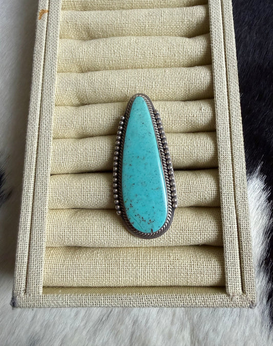 Kingman Statement Ring, adjustable