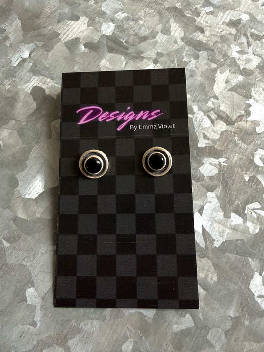 Black Onyx Studs