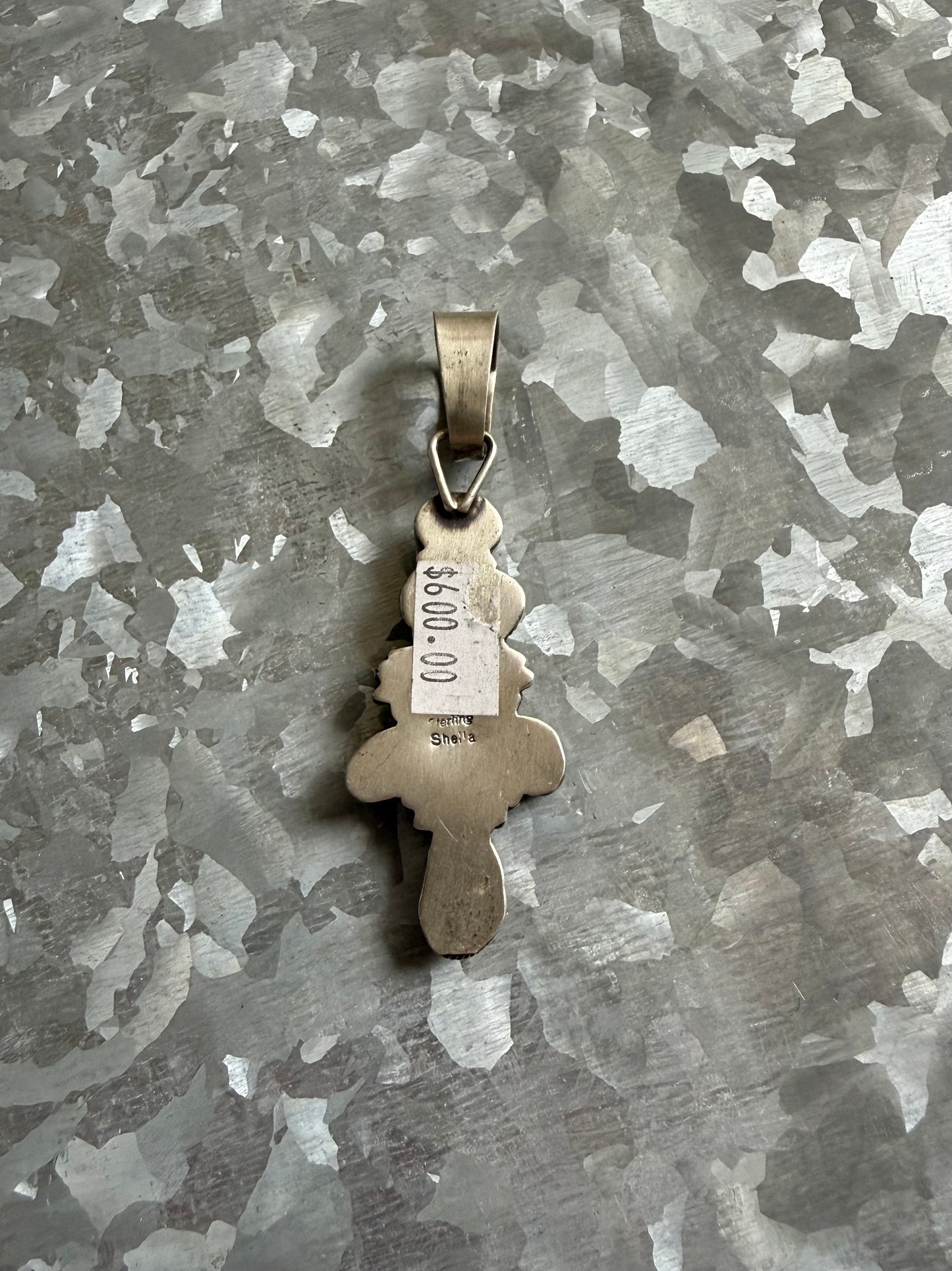 Asymmetrical Kingman Statement Pendant