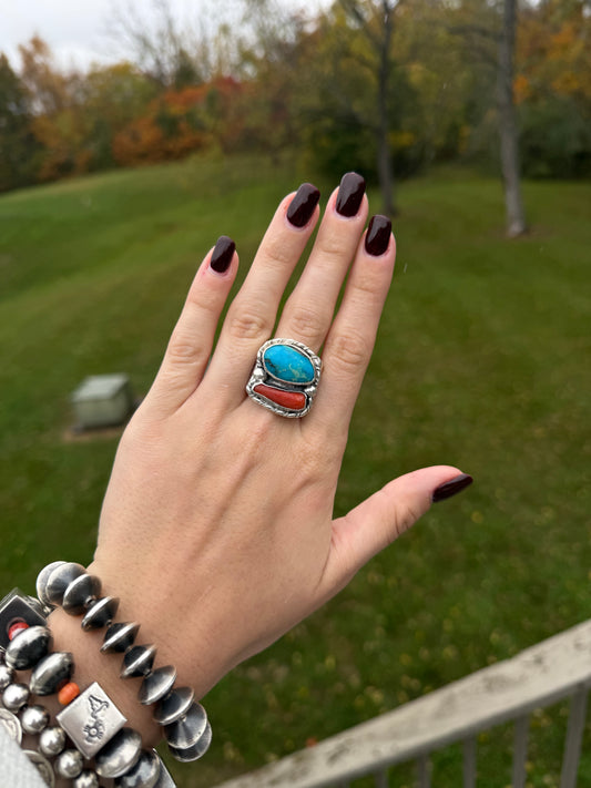 Kingman & Coral, size 9