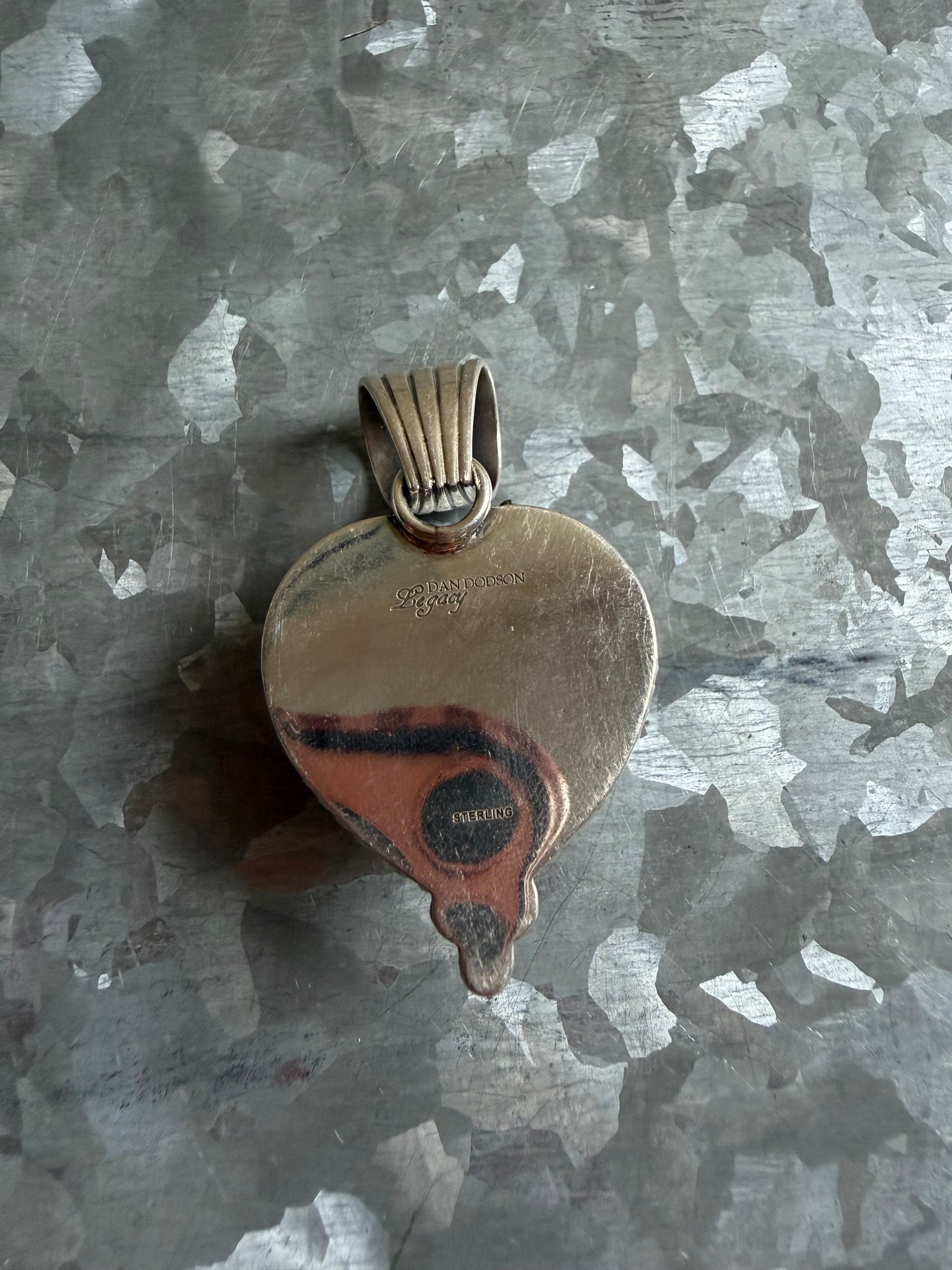 Black Onyx Heart Pendant