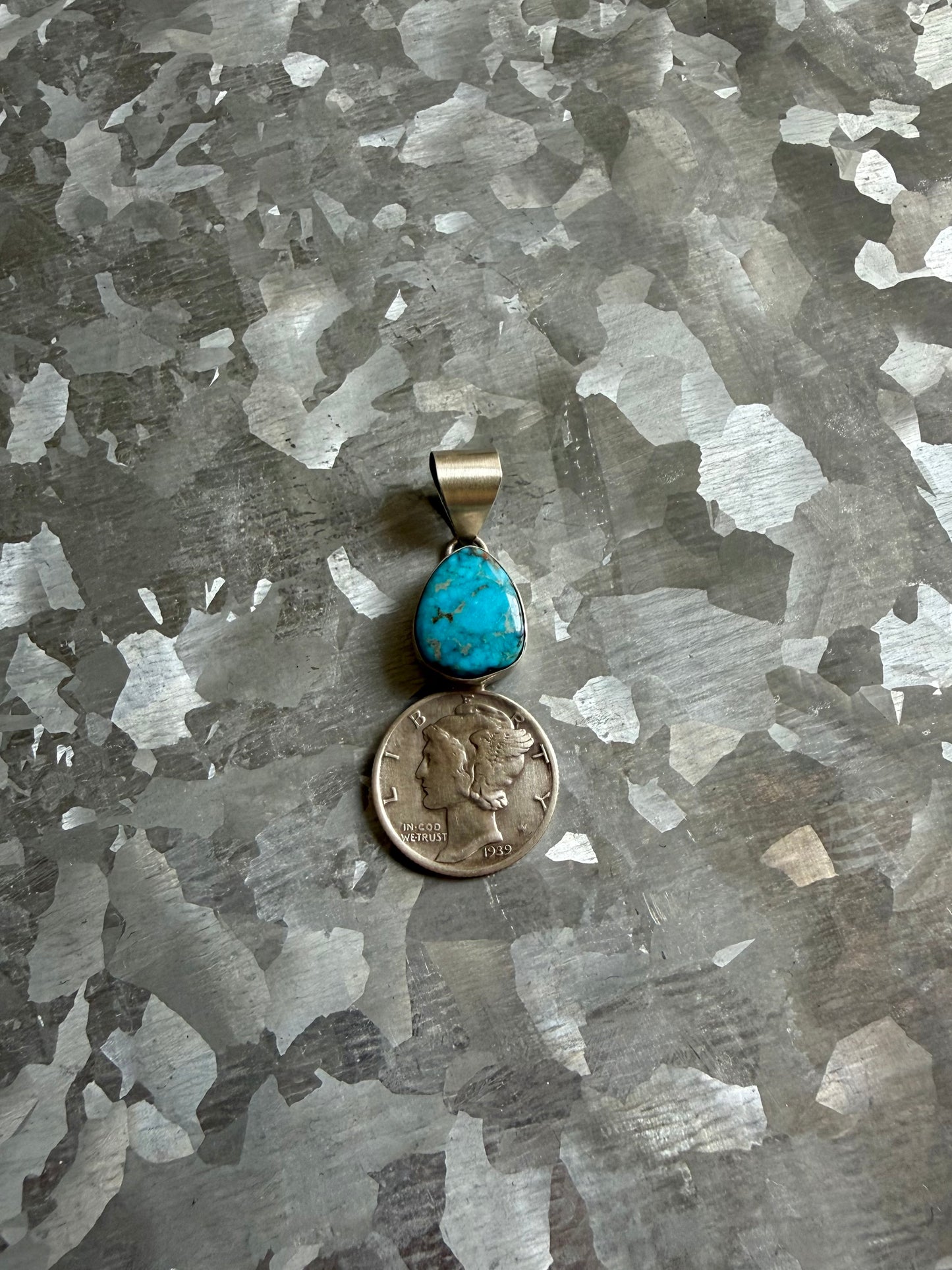 Kingman & Liberty Coin Pendant