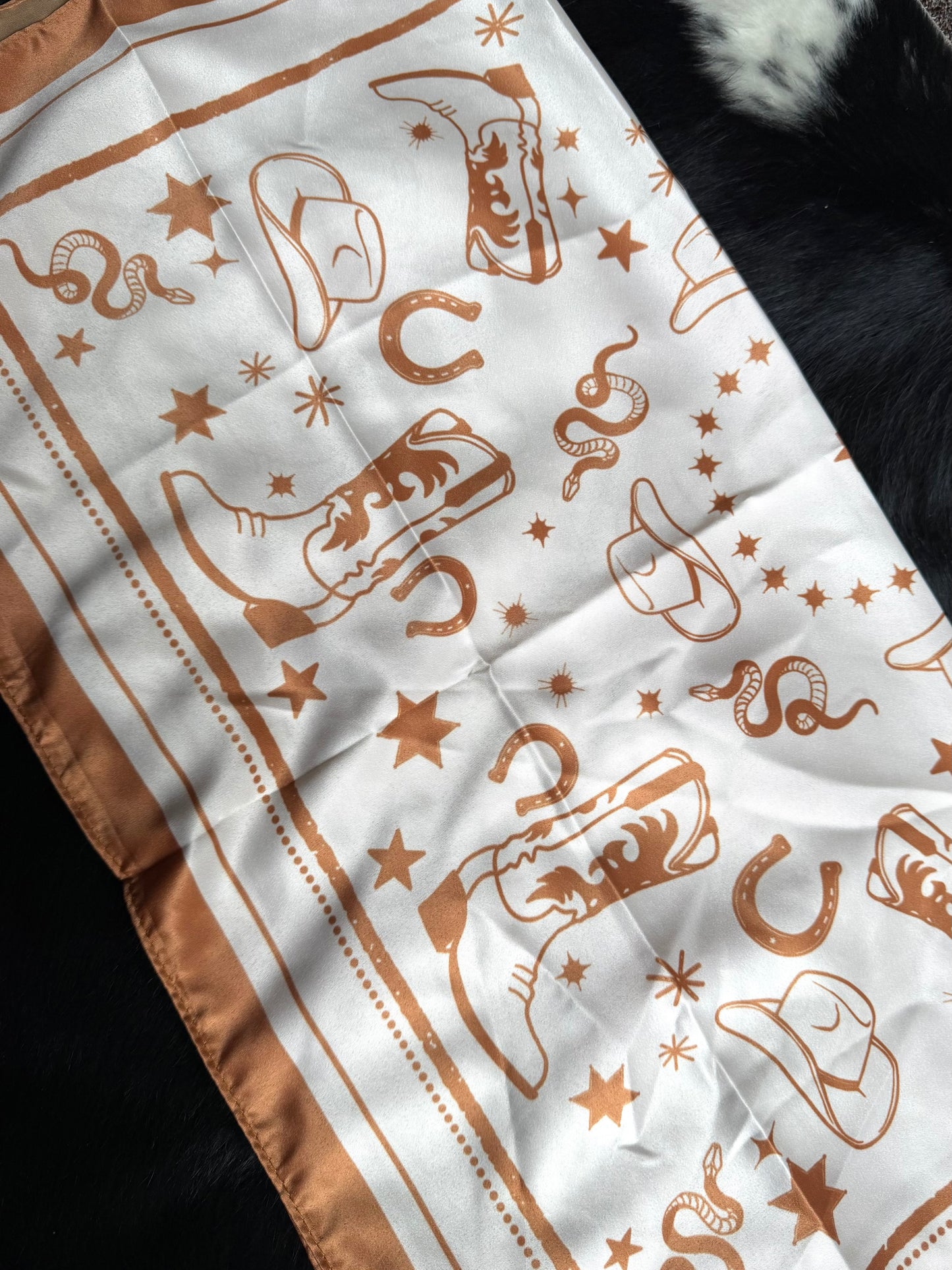Mustard Yellow Western Wild Rag