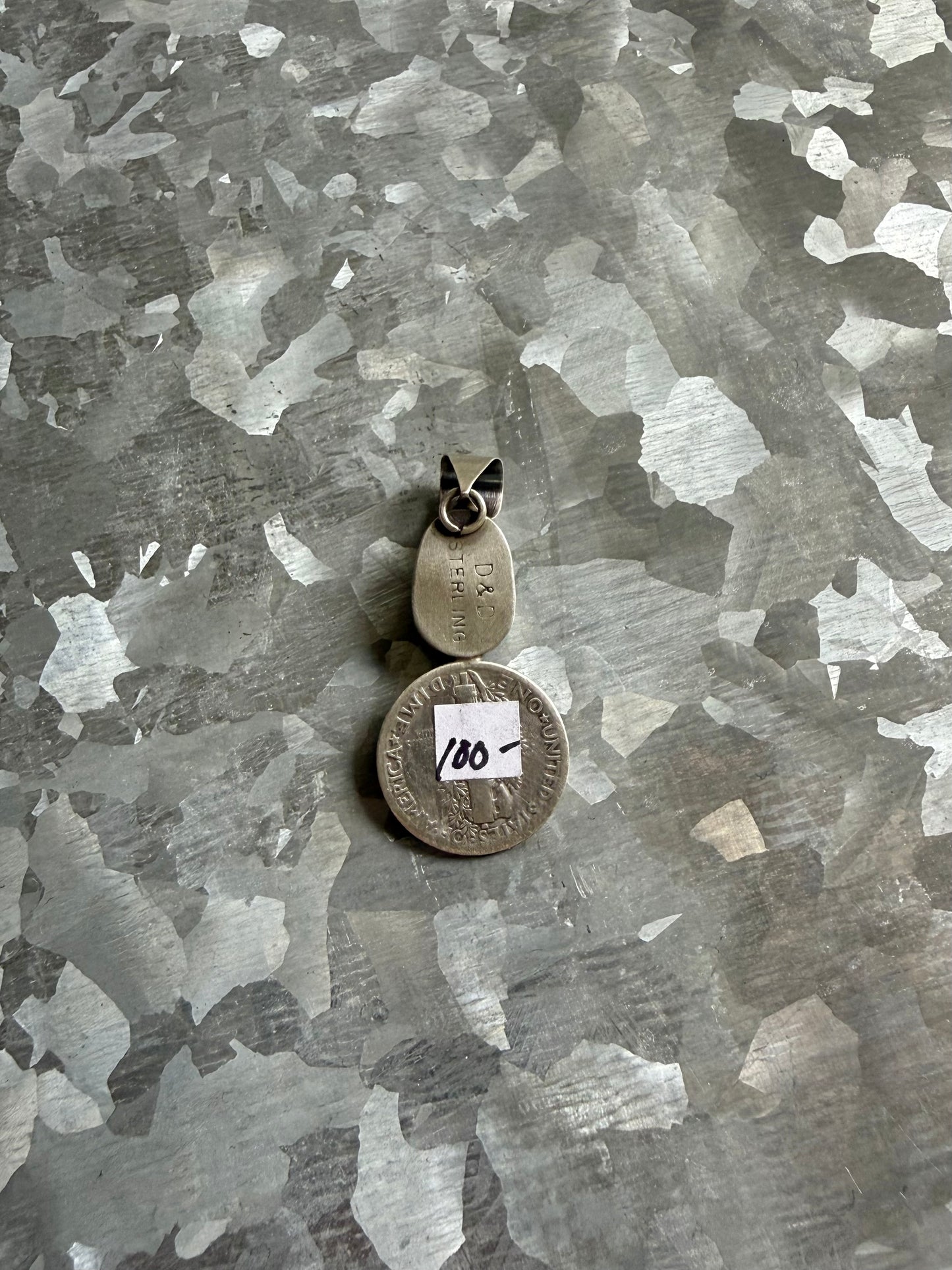 Kingman & Liberty Coin Pendant