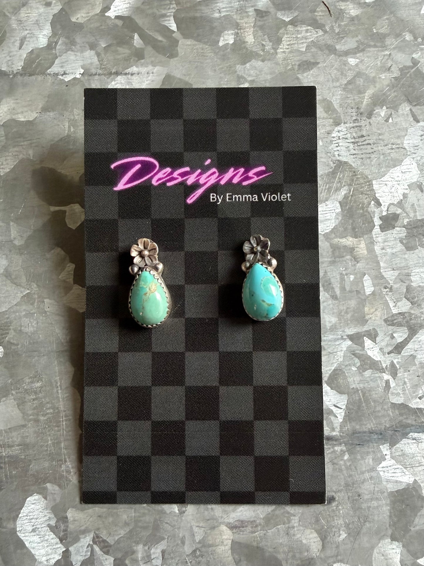 Heibi Turquoise Studs