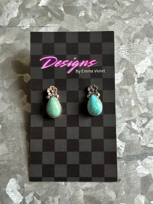 Heibi Turquoise Studs