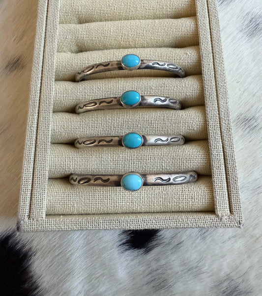 Kingman Turquoise Stacker Cuff