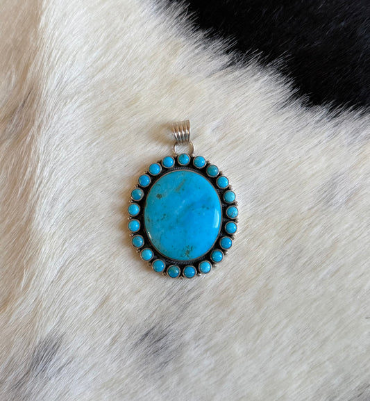 Kingman Turquoise Pendant
