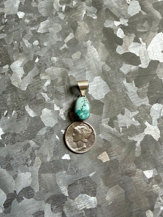 Kingman & Liberty Coin Pendant