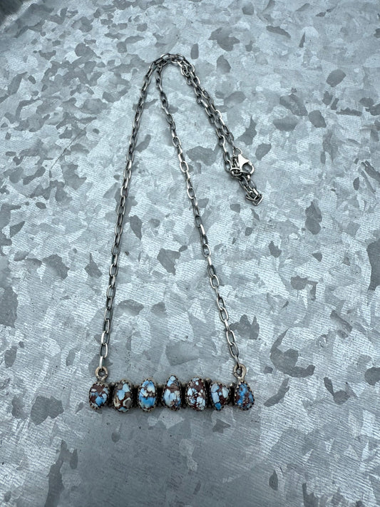 Golden Hills Bar Necklace