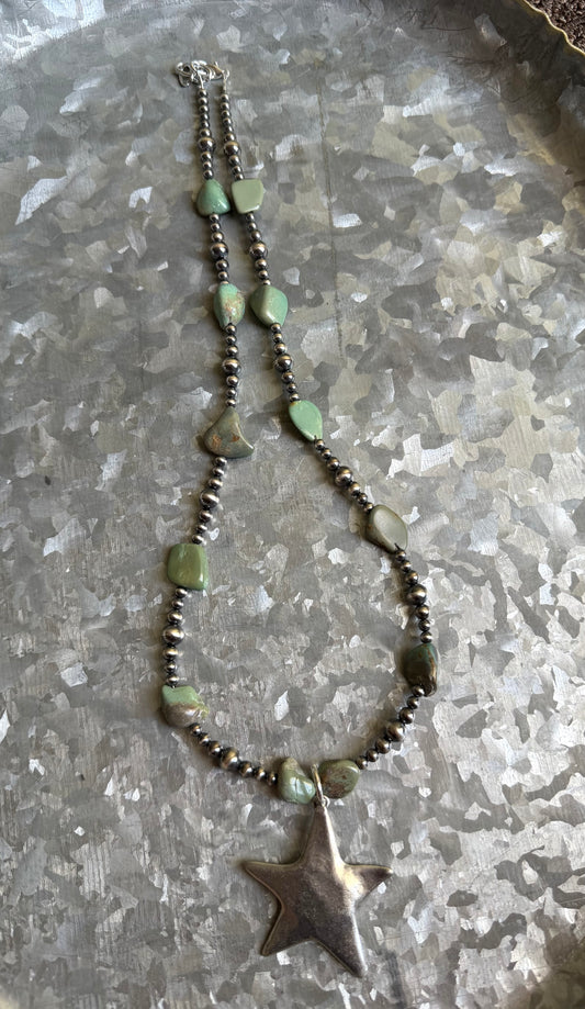 Royston with Star Pendant