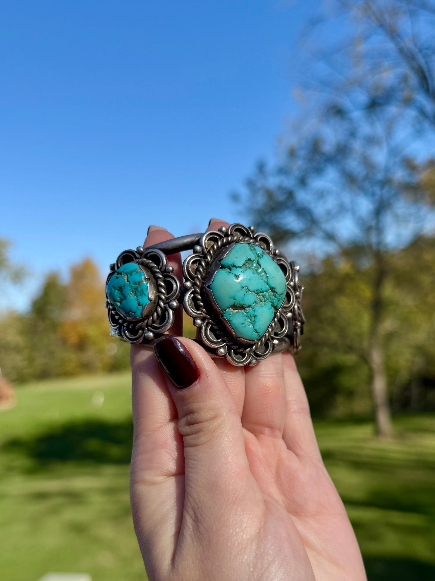 Vintage Turquoise Cuff *Read Description*