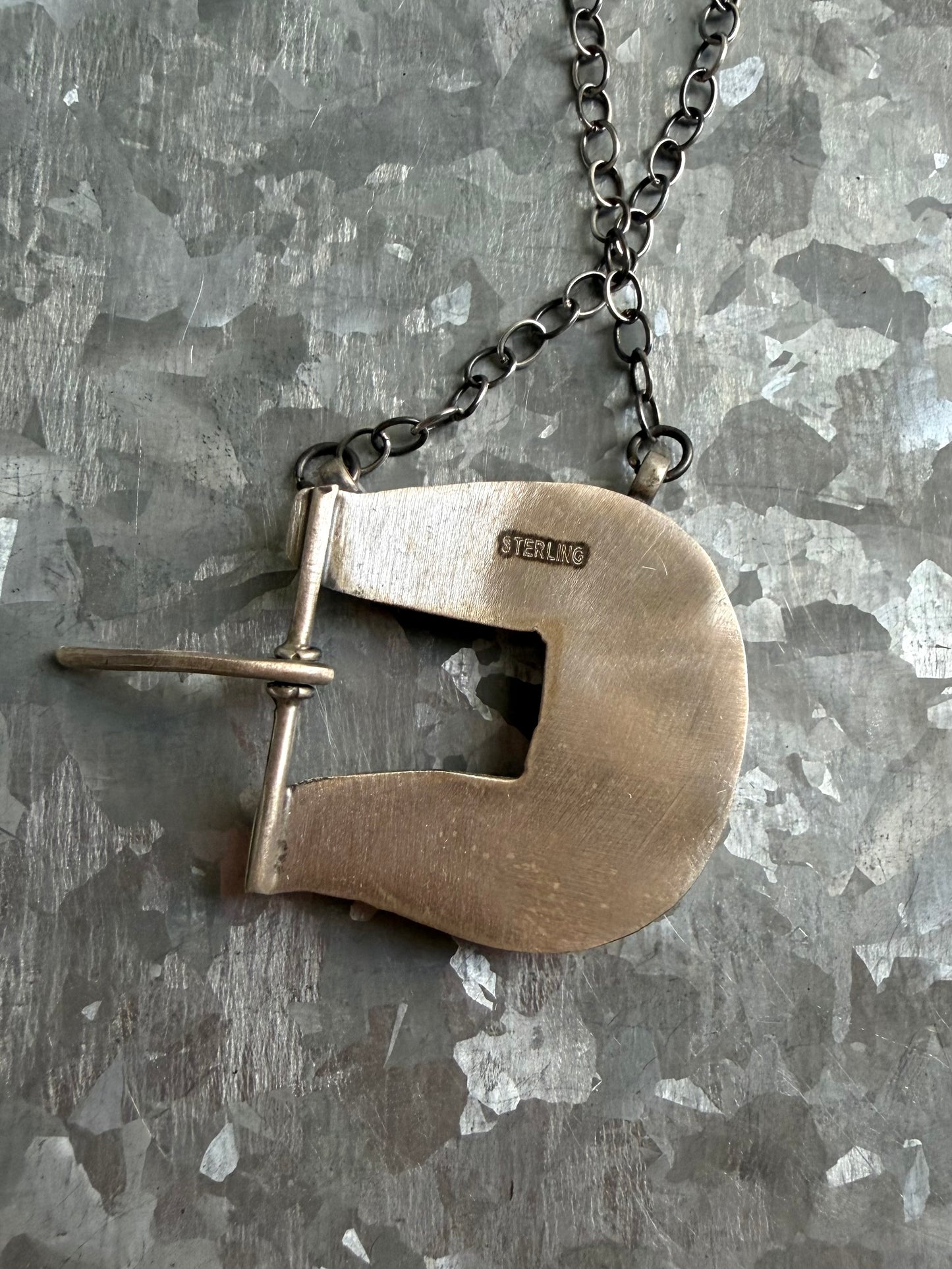 Sonoran Gold Buckle Necklace