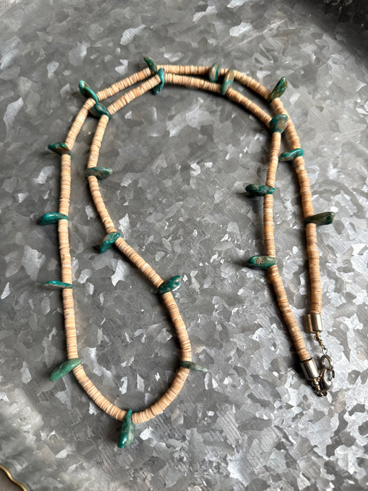 Shells & Kingman Turquoise