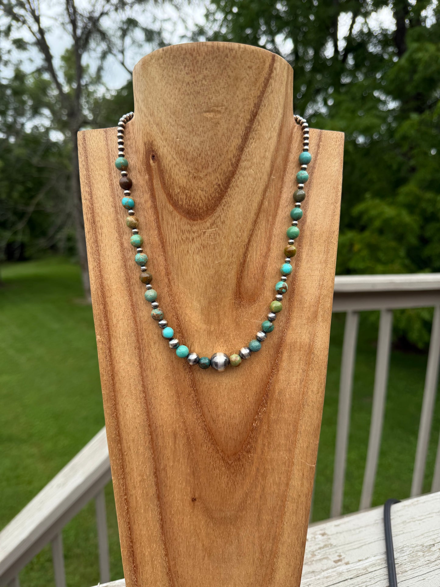 Royston Turquoise & Pearls