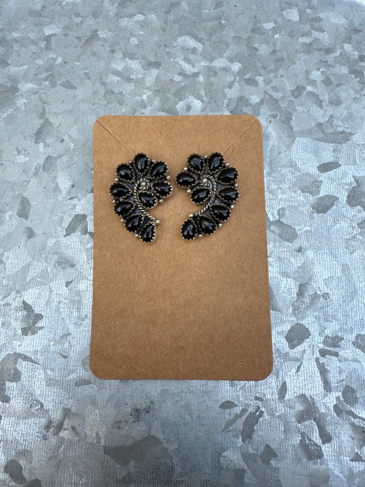 Black Onyx Earrings